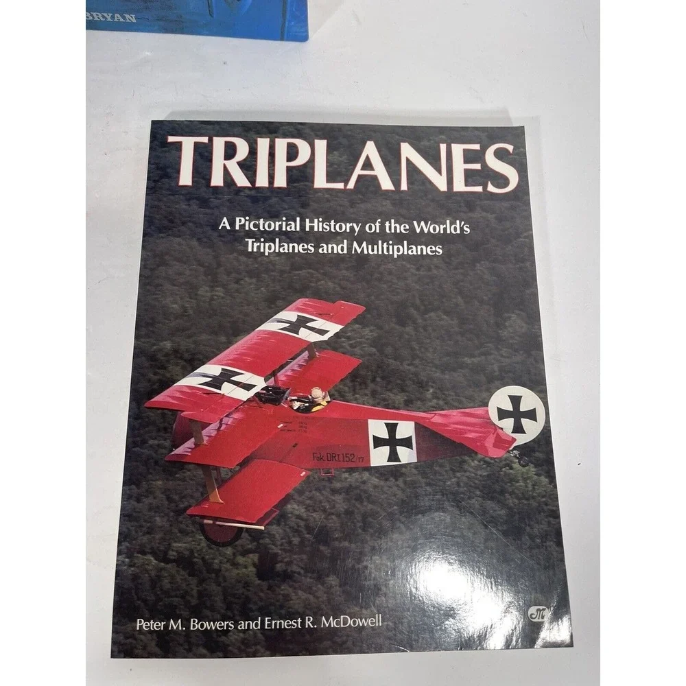 Lot 3 Aviation Books National Air & Space Museum + Triplanes + History Aircraft